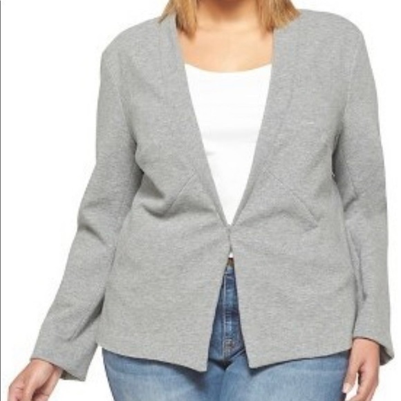 Ava & Viv Grey Blazer - Picture 1 of 7